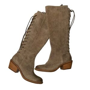 Sofft Sharnell Leather Lace-Up Heeled Boots